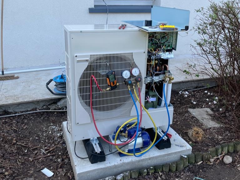 pose pompe à chaleur