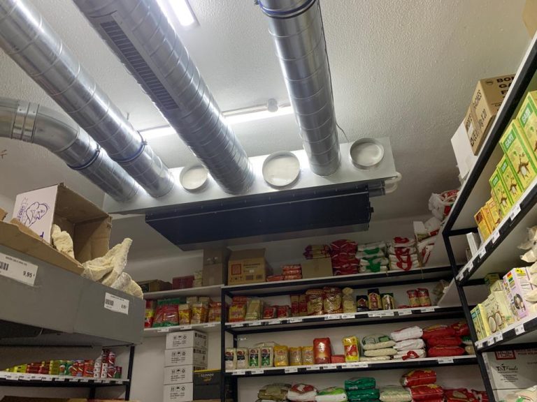 climatiseur épicerie