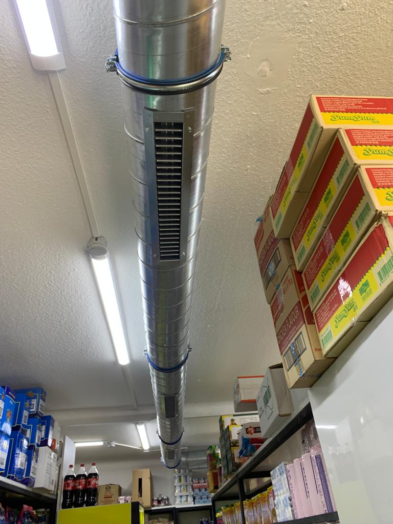 pose gainable magasin